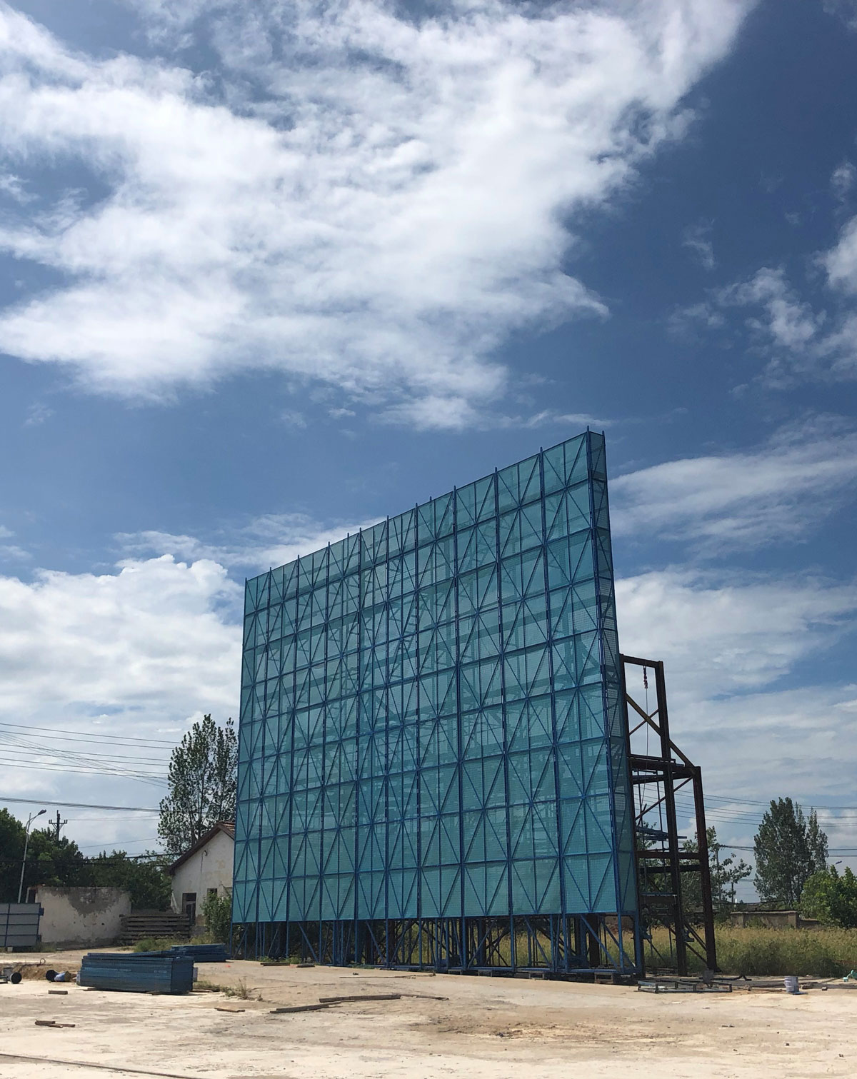 全鋼附著式升降腳手架（WY—300型）-武漢萬(wàn)業(yè)建筑工程有限公司